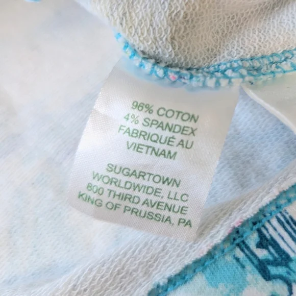 Lilly Pulitzer Skipper Popover Postcards From Positano Small Long Sleeve - Picture 10 of 10